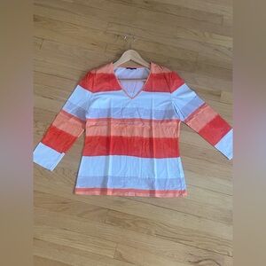 LAFAYETTE 148 New York Womens Top Tee-Shirt M Medium NEW NWOT